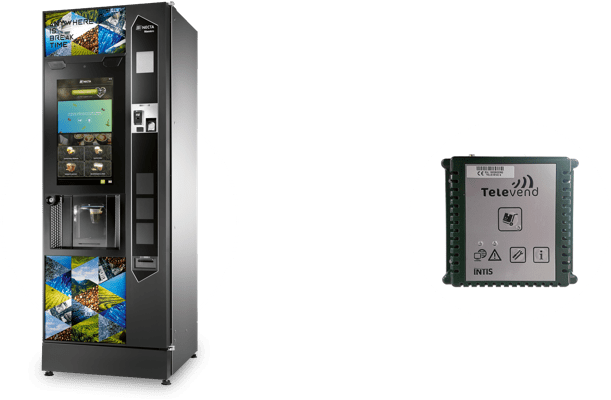 Televend integration inside machines.